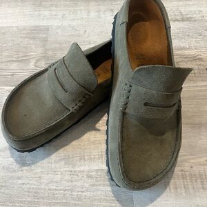 Birkenstock Naples Wrapped Suede Leather